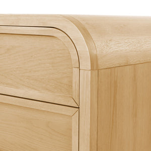 Safavieh Dinah 6 Drawer Wood Dresser Natural SFV2162A