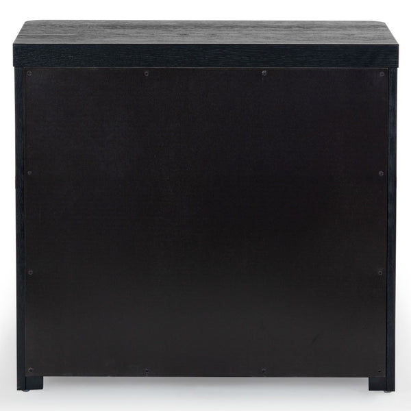 Safavieh Raylie 1 Drawer Wood Nightstand Black SFV2163B
