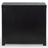 Safavieh Raylie 1 Drawer Wood Nightstand Black SFV2163B