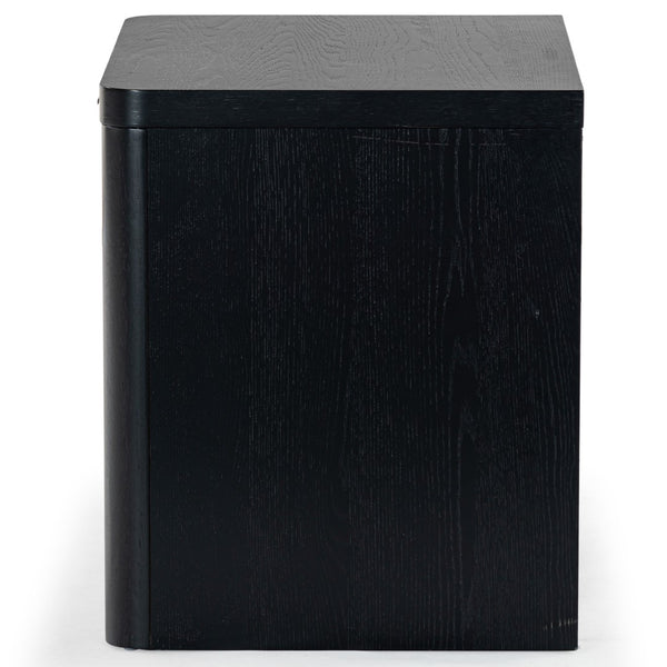 Safavieh Raylie 1 Drawer Wood Nightstand Black SFV2163B