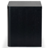 Safavieh Raylie 1 Drawer Wood Nightstand Black SFV2163B