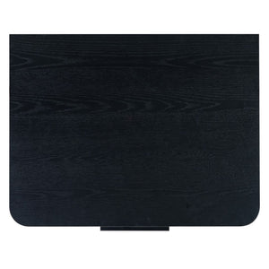 Safavieh Raylie 2 Drawer Wood Nightstand Black SFV2164B