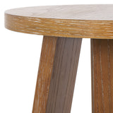 Safavieh Julianna Wood Accent Table Rustic Oak SFV2165A