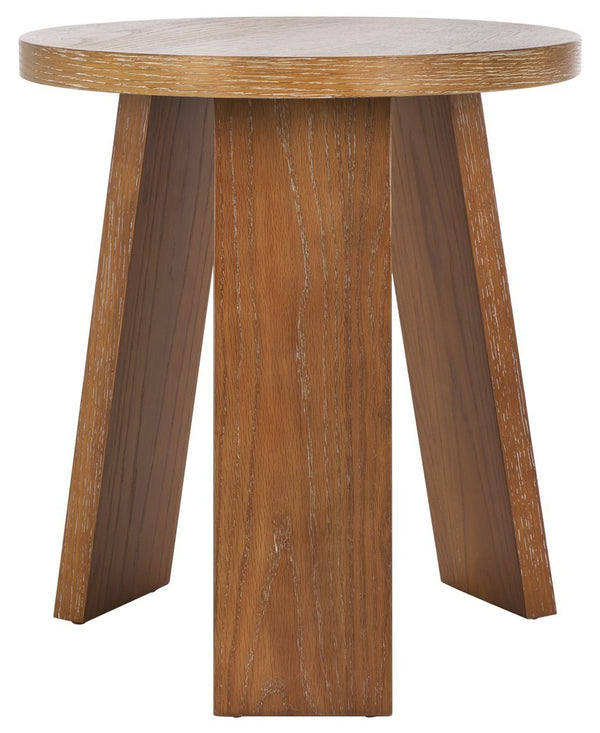 Safavieh Julianna Wood Accent Table Rustic Oak SFV2165A