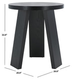 Safavieh Julianna Wood Accent Table Black SFV2165B