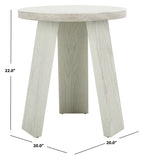 Safavieh Julianna Wood Accent Table White Wash SFV2165C