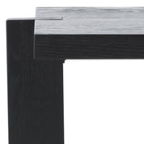 Safavieh Quigley Square Wood Accent Table Black SFV2167A