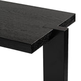 Safavieh Quigley Rectangle Wood Console Table Black SFV2168A