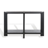 Safavieh Quigley Rectangle Wood Console Table Black SFV2168A