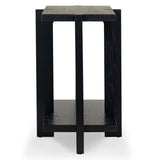 Safavieh Quigley Rectangle Wood Console Table Black SFV2168A