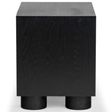 Safavieh Addyson Wood 2 Drawer Nightstand SFV2170B Black