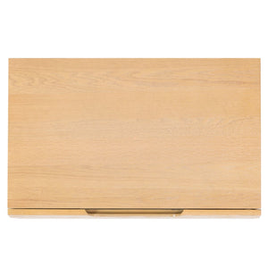 Safavieh Beethoven Wood 2 Drawer Nightstand SFV2171A Natural