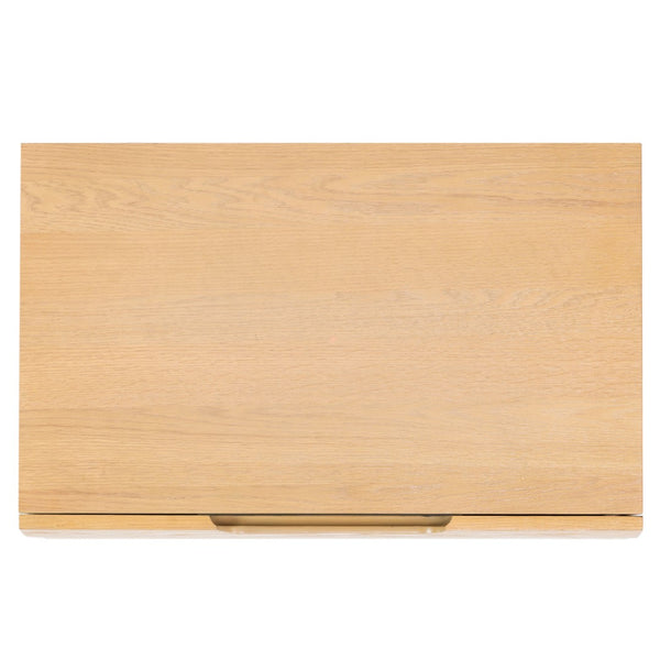 Safavieh Beethoven Wood 2 Drawer Nightstand SFV2171A Natural