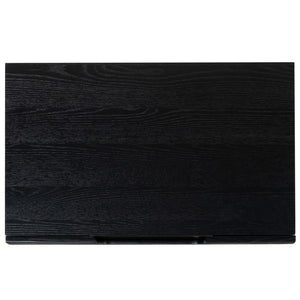 Safavieh Beethoven Wood 2 Drawer Nightstand SFV2171B Black