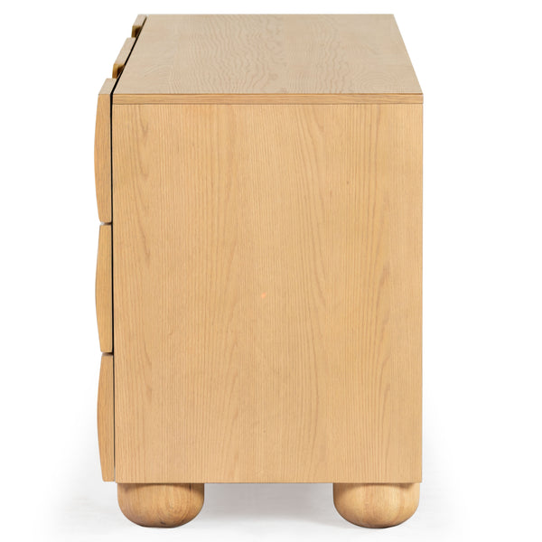 Safavieh Beethoven Wood 6 Drawer Dresser SFV2172A Natural