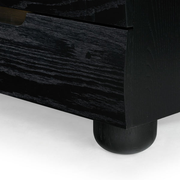 Safavieh Beethoven Wood 6 Drawer Dresser SFV2172B Black