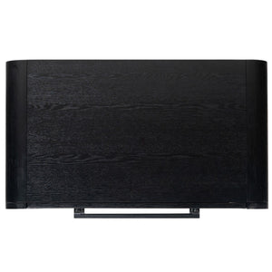 Safavieh Katrina Wood 2 Drawer Nightstand SFV2173B Black / Black