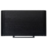 Safavieh Katrina Wood 2 Drawer Nightstand SFV2173B Black / Black