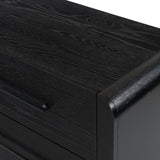 Safavieh Katrina Wood 4 Drawer Dresser SFV2174B Black / Black