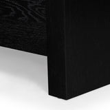 Safavieh Katrina Wood 4 Drawer Dresser SFV2174B Black / Black