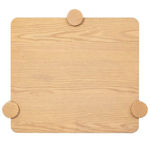 Safavieh Edisyn 3 Shelf Wood Accent Table Natural SFV2176A