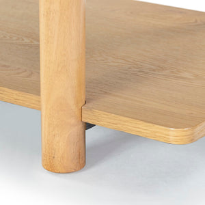 Safavieh Edisyn 2 Shelf Wood Coffee Table Natural SFV2177A