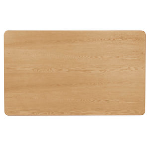 Safavieh Harriette 60" Rectangle Dining Table Natural SFV2179A