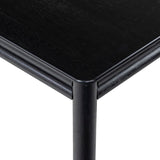 Safavieh Harriette 60" Rectangle Dining Table Black SFV2179B