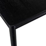 Safavieh Harriette 60" Rectangle Dining Table Black SFV2179B