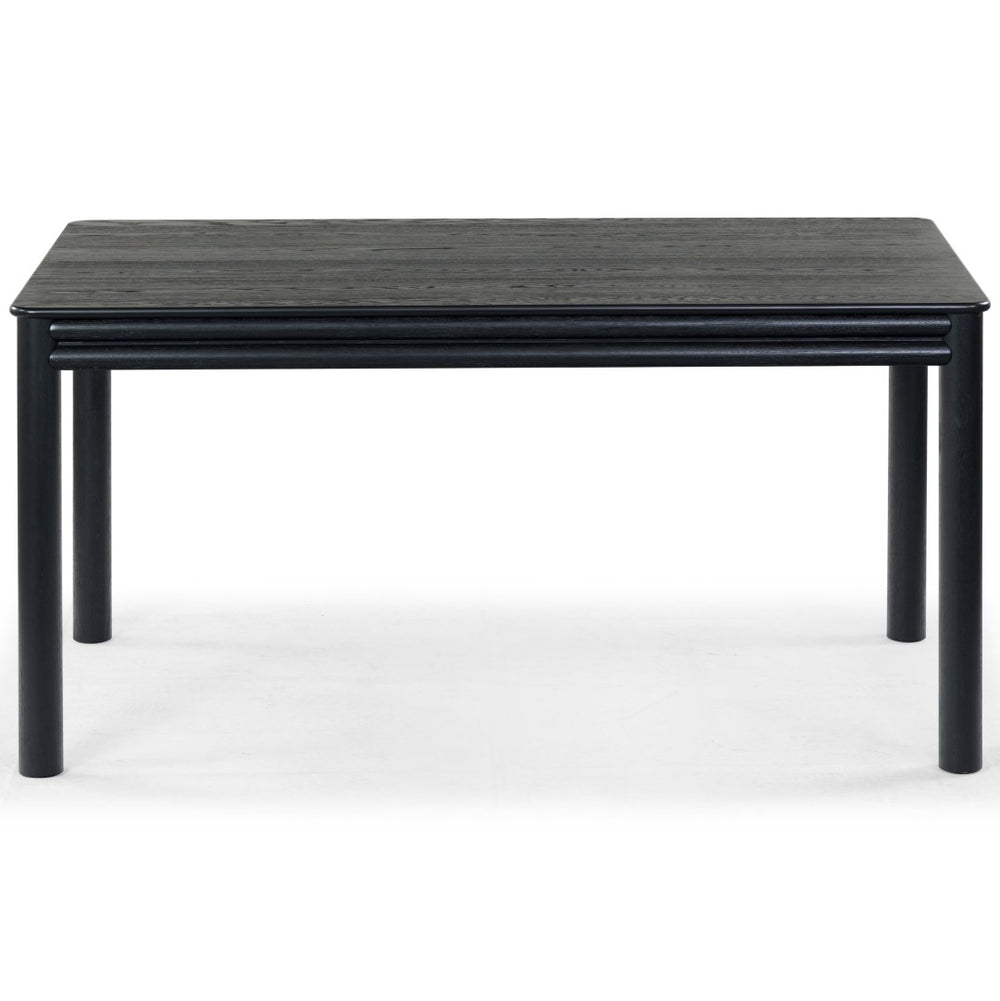 Safavieh HARRIETTE 60" Rectangle Dining Table - Timeless Design for Elegant Gatherings and Everyday Meals Black SFV2179B