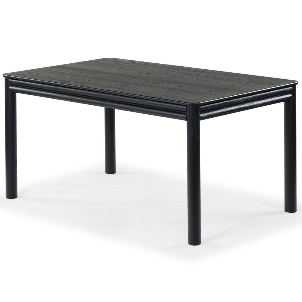 Safavieh HARRIETTE 60" Rectangle Dining Table - Timeless Design for Elegant Gatherings and Everyday Meals Black SFV2179B