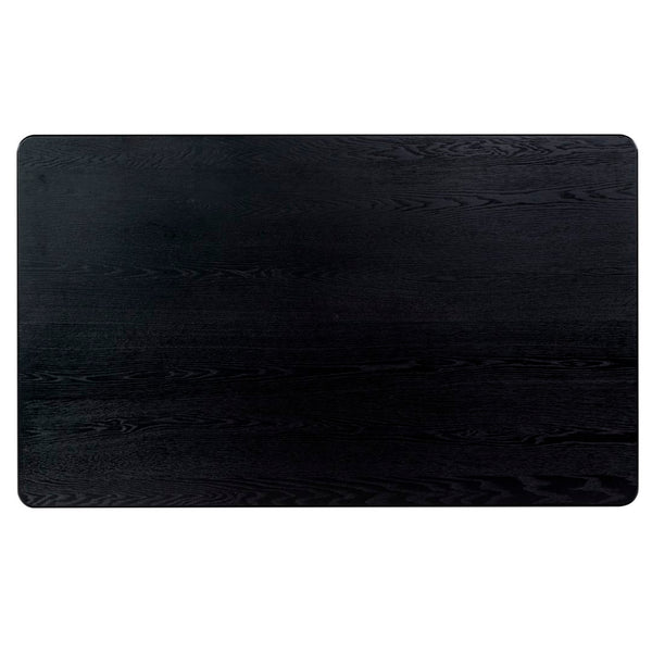 Safavieh Harriette 60" Rectangle Dining Table Black SFV2179B