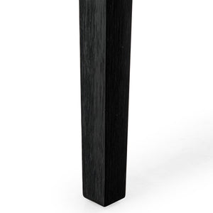 Safavieh Bellalexa 48" Wood Dining Table - Elegant Rubberwood Design For Timeless Dining Experience At Home Black Wood Sfv2181a