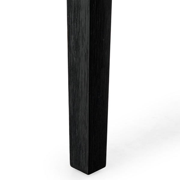 Safavieh Bellalexa 48" Wood Dining Table - Elegant Rubberwood Design For Timeless Dining Experience At Home Black Wood Sfv2181a