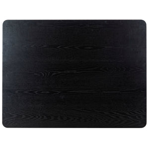 Safavieh Bellalexa 48" Wood Dining Table - Elegant Rubberwood Design For Timeless Dining Experience At Home Black Wood Sfv2181a