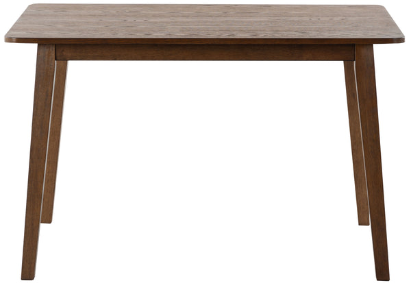 Safavieh Bellalexa 48" Wood Dining Table - Elegant Rubberwood Design For Timeless Dining Experience At Home Medium Oak Wood Sfv2181b