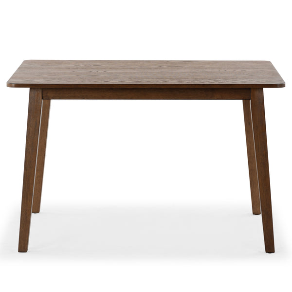 Safavieh Bellalexa 48" Wood Dining Table - Elegant Rubberwood Design For Timeless Dining Experience At Home Medium Oak Wood Sfv2181b