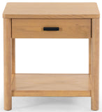 Safavieh Jaylessa Wood 1 Drawer End Table Natural SFV2182A