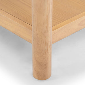 Safavieh Jaylessa Wood 1 Drawer End Table Natural SFV2182A