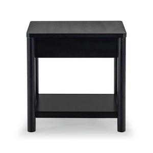 Safavieh Jaylessa Wood 1 Drawer End Table Black SFV2182B
