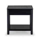 Safavieh Jaylessa Wood 1 Drawer End Table Black SFV2182B