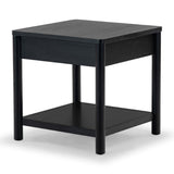 Safavieh Jaylessa Wood 1 Drawer End Table Black SFV2182B