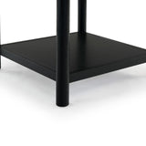 Safavieh Jaylessa Wood 1 Drawer End Table Black SFV2182B