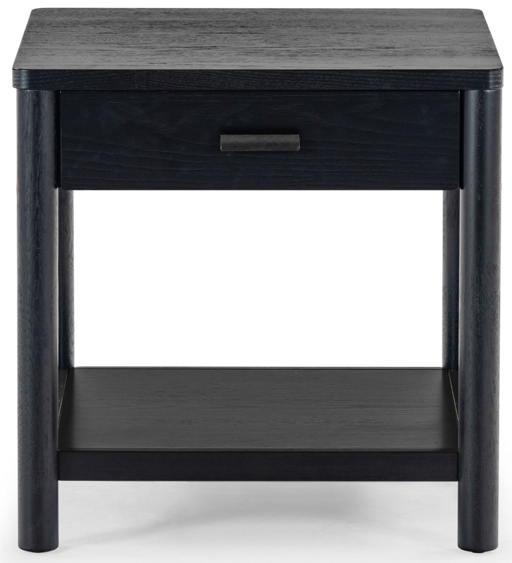 Safavieh JAYLESSA 1-Drawer End Table - Stylish Accent Piece for Living Rooms, Bedrooms & Entryways Storage Black SFV2182B