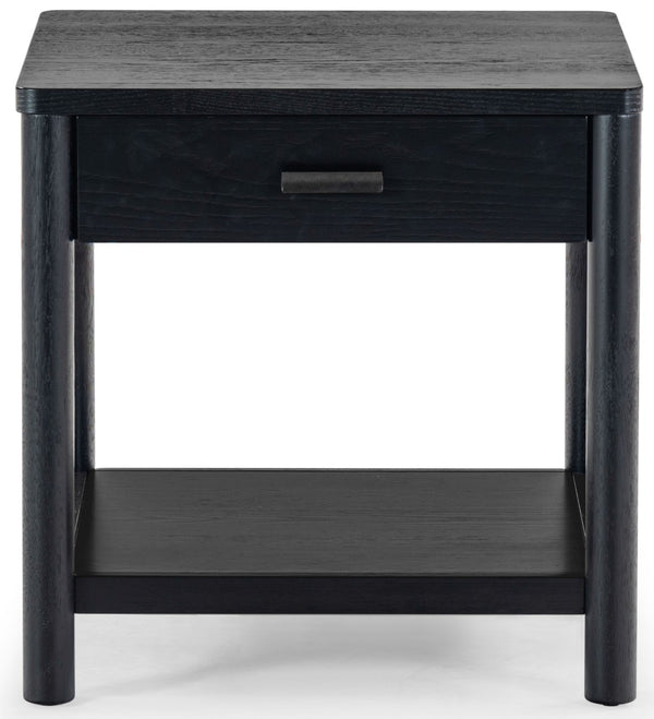 Safavieh Jaylessa Wood 1 Drawer End Table Black SFV2182B