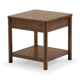 Safavieh Jaylessa Wood 1 Drawer End Table Medium Oak SFV2182C