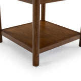 Safavieh Jaylessa Wood 1 Drawer End Table Medium Oak SFV2182C