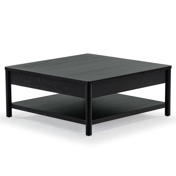 Safavieh Jaylessa Wood 1 Drawer Coffee Table Black SFV2183B