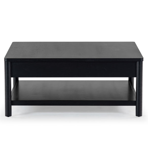 Safavieh Jaylessa Wood 1 Drawer Coffee Table Black SFV2183B