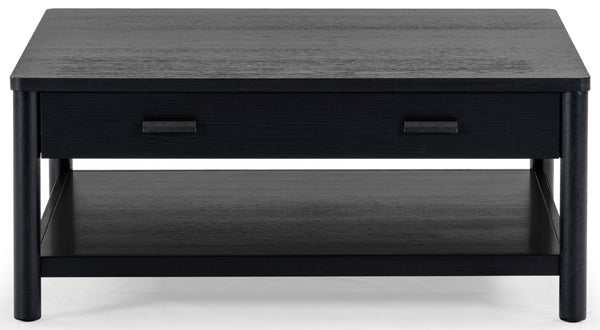 Safavieh Jaylessa Wood 1 Drawer Coffee Table Black SFV2183B